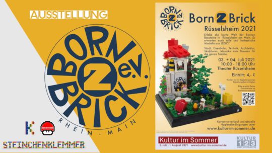 Born2Brick – Ausstellung im Stadttheater Rüsselsheim – Vorankündigung